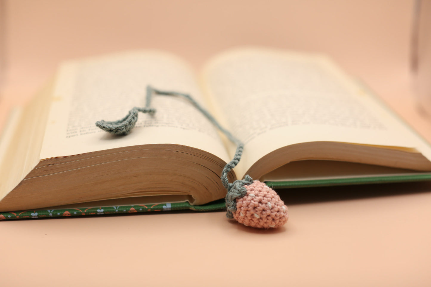 Strawberry Bookmark (pink)