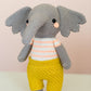 Penelope Elephant Heirloom Doll