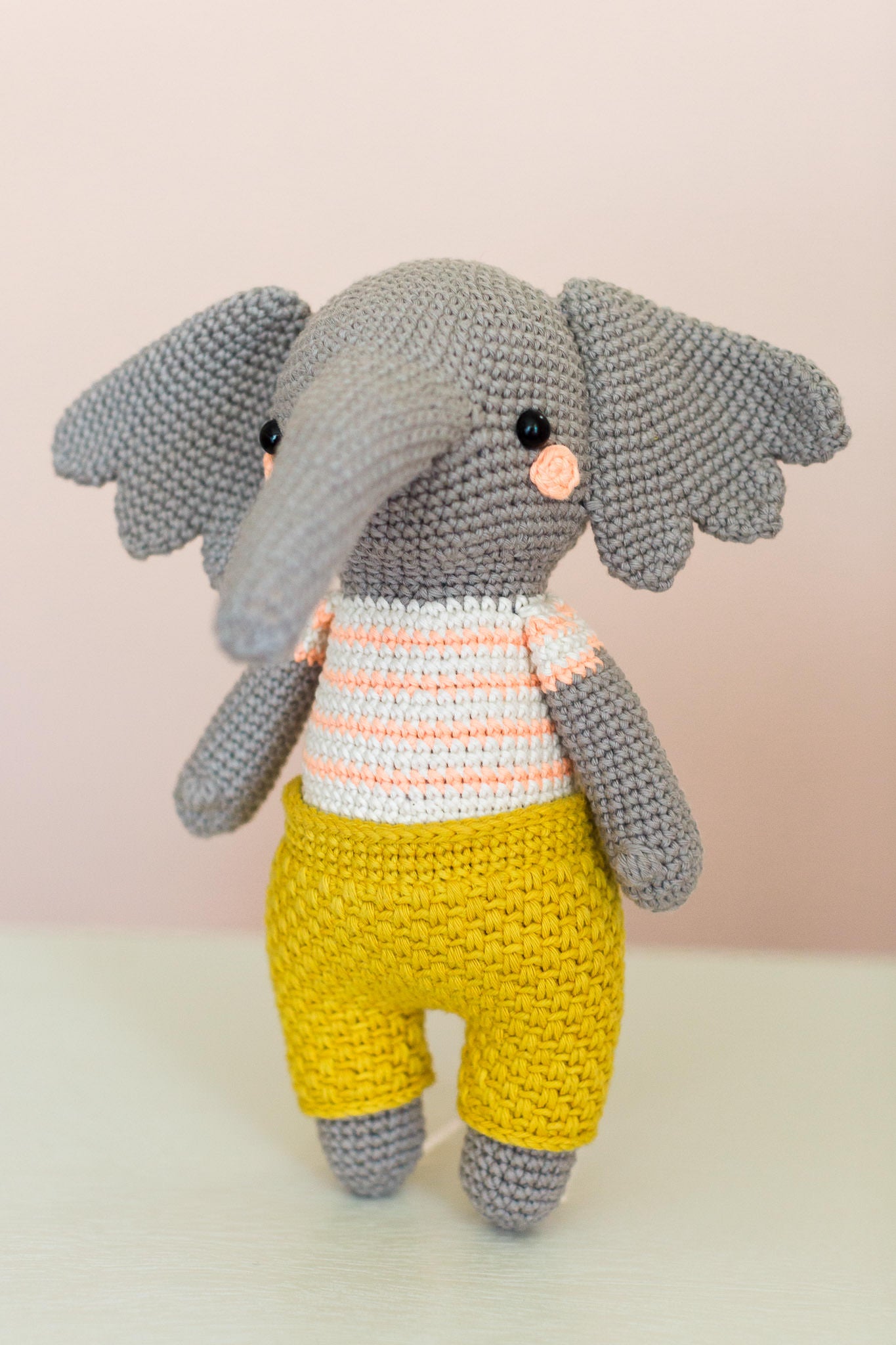 Penelope Elephant Heirloom Doll