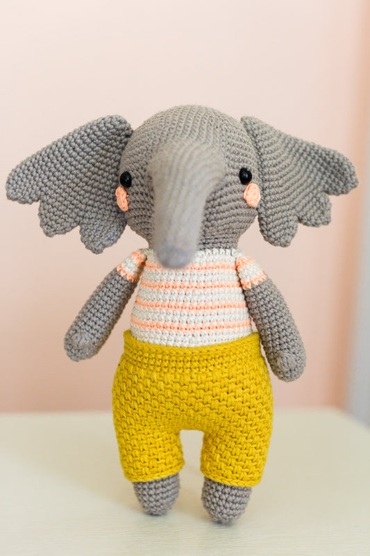 Penelope Elephant Heirloom Doll