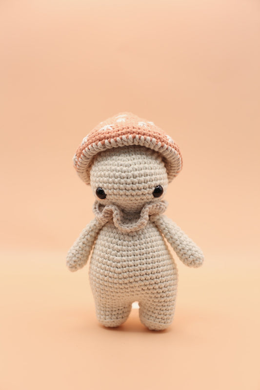 Pink Mushroom Friend