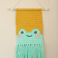 Kawaii Frog Friend Wall Hanging (yellow)